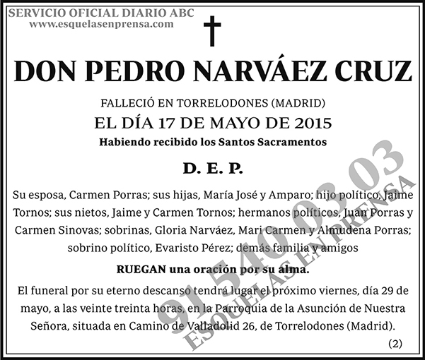 Pedro Narváez Cruz